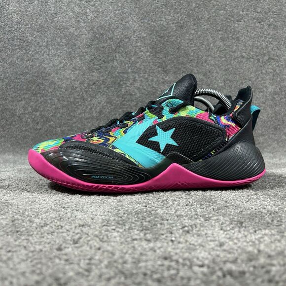 Converse All Star BB Shift A00406C Mens Size 9 Black Pink Teal Basketball Shoes main image 8